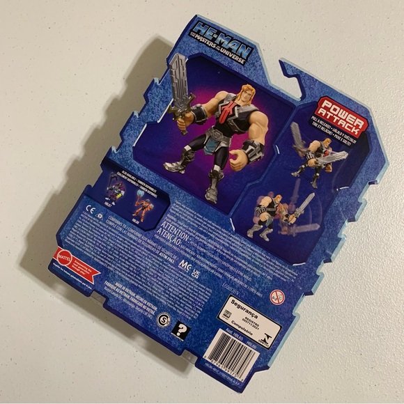 HE-MAN and The Masters of The Universe: Power Attack He-Man Action Figure-NWT - Picture 6 of 11